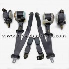JDM DC5 Integra Type R Black Seatbelt Set 